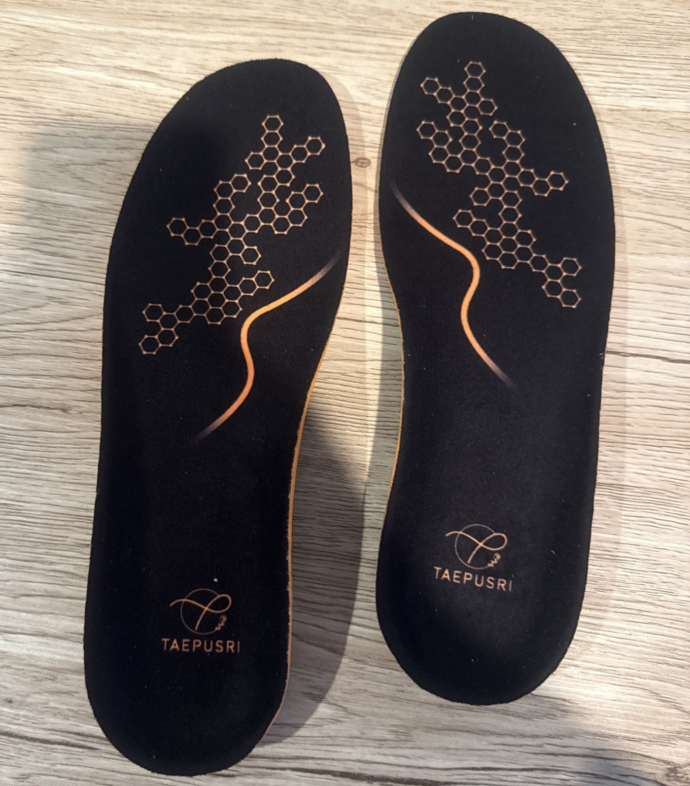 Plantar Fasciitis Insoles Orange, M | Men 8.5-10/WOMEN 9.5-11) NEW