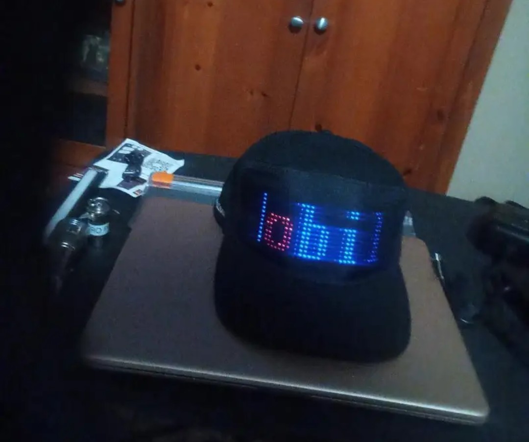 LED Light Up Snapback Hat USB Rechargeable Glow Cap Festival Party DJ