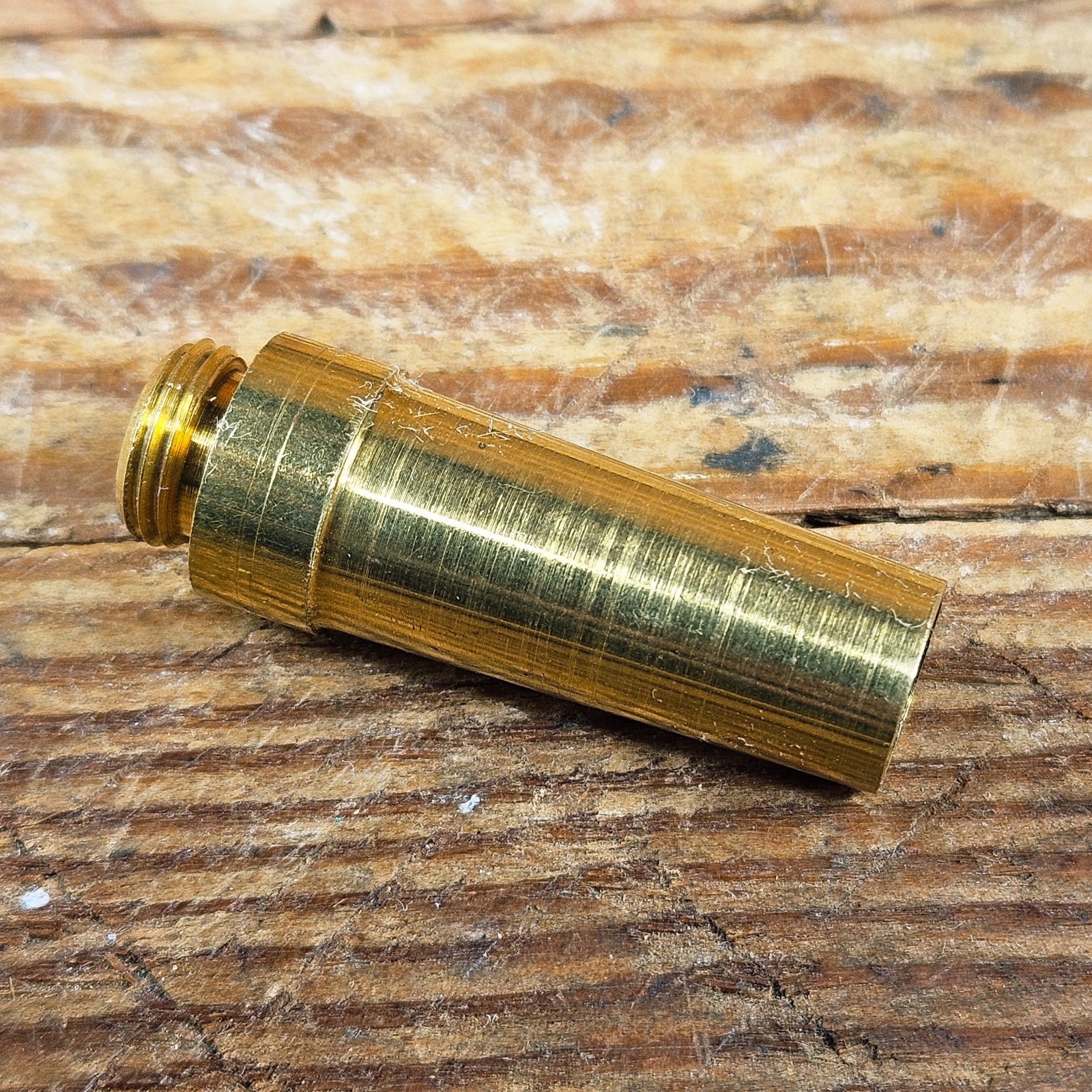 Vintage Powder Flask Spout 30 Grain Muzzleloader M10 x 1.0