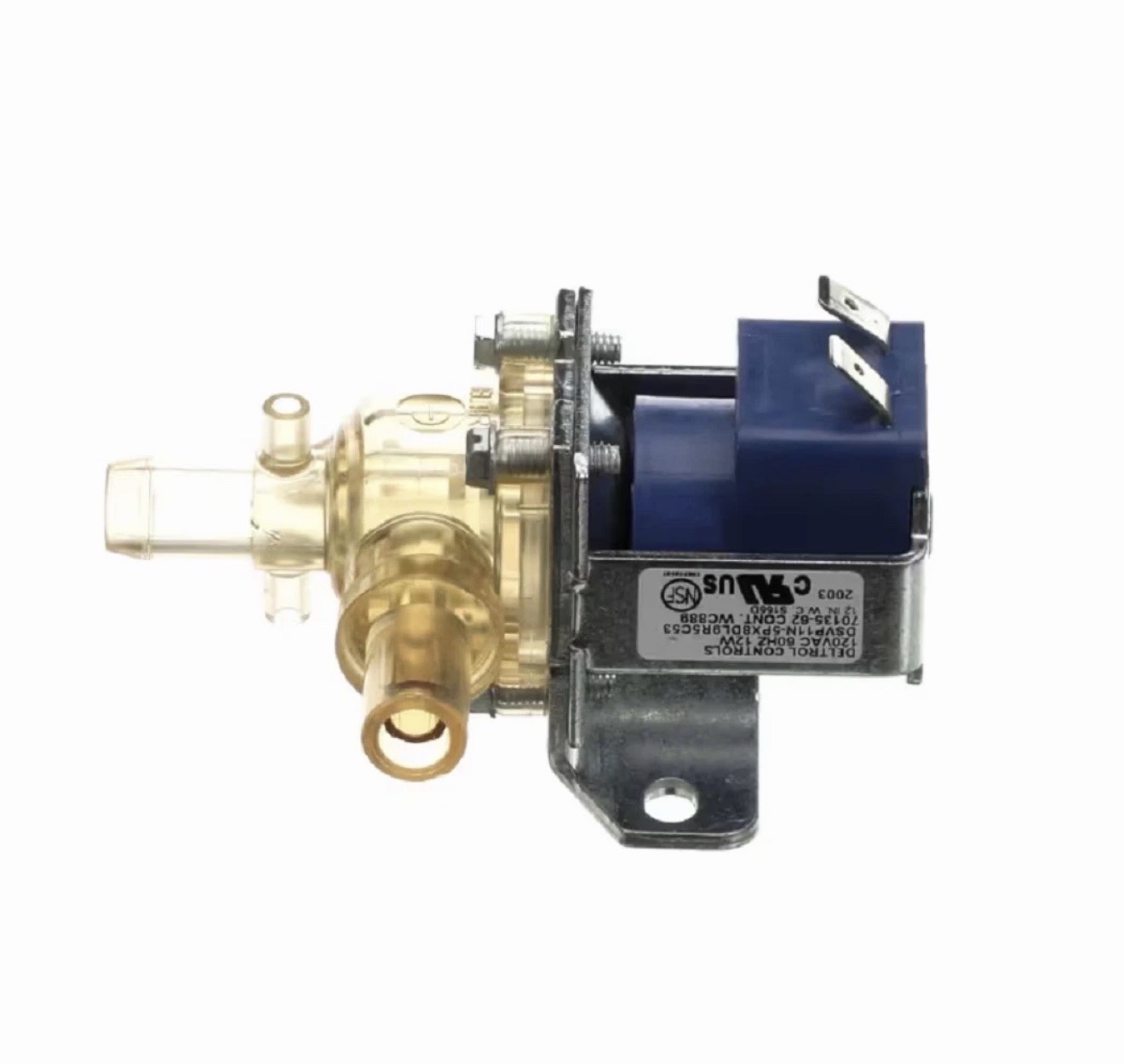 Wilbur Curtis 70135-62 Solenoid Valve with Restrictor Dump Left 120V 60HZ