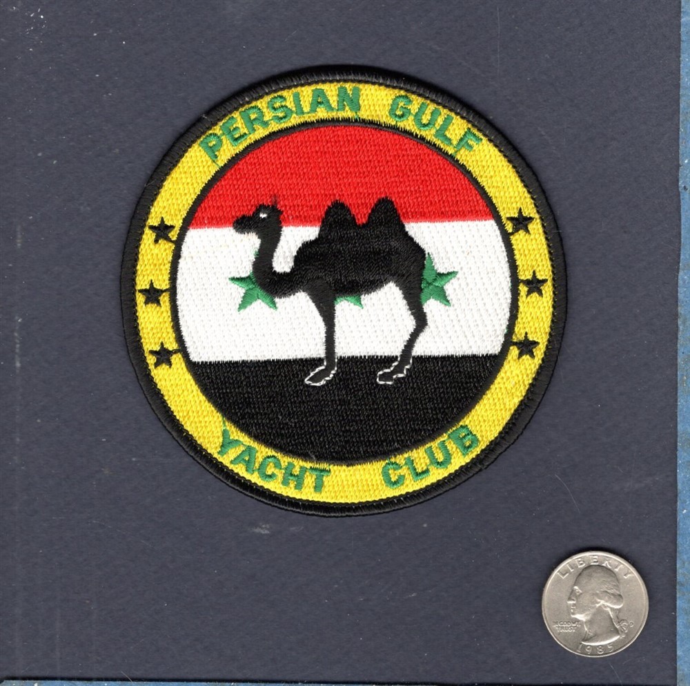Persian Gulf Yacht Club US NAVY USMC Ship Squadron Cruise Patch