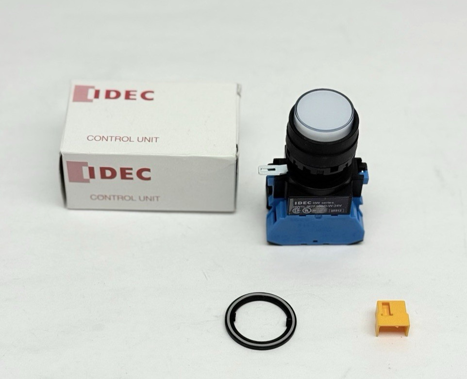 IDEC HW1L-M2F10QD-W-24V, Pushbutton Control Unit, HW Series