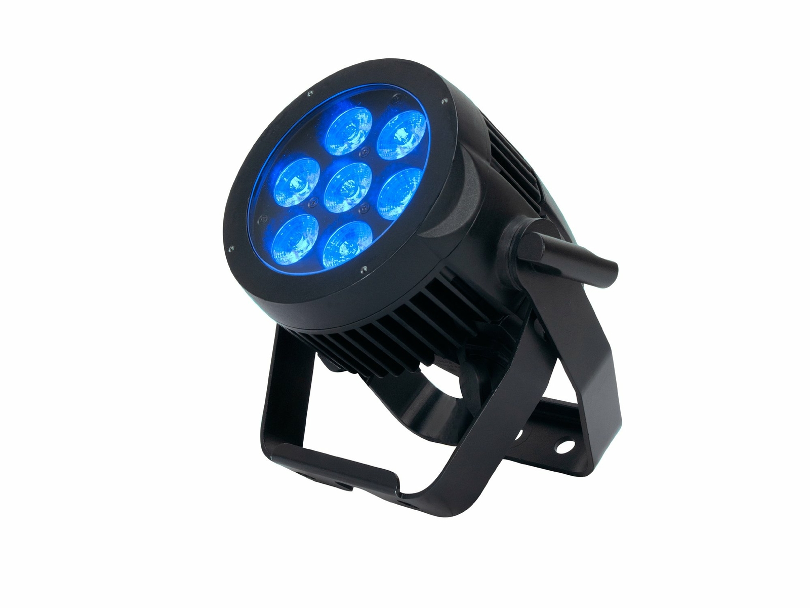 ADJ 7P-HEX-IP 7x 12W RGBAW+Cyan LED IP65 LED PAR Can