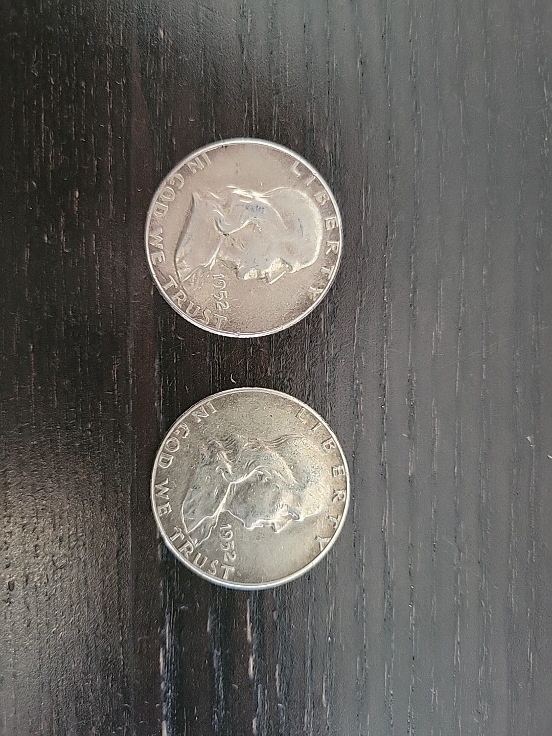 1952 Franklin Half Dollar Ben Benjamin 1/2