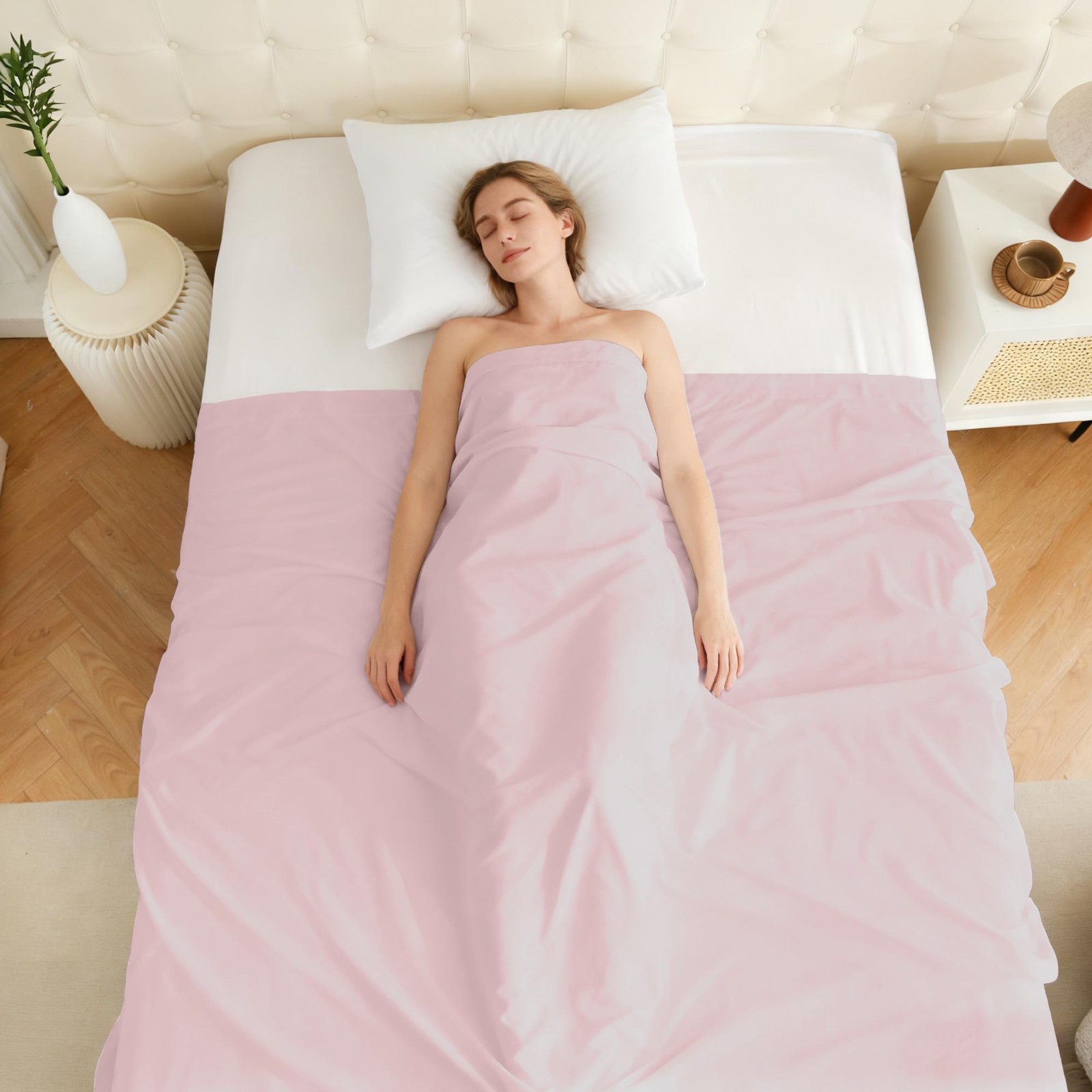 Twin Flat Sheet, Soft Brushed Microfiber Bedding, ColorCoded, 66"x96"