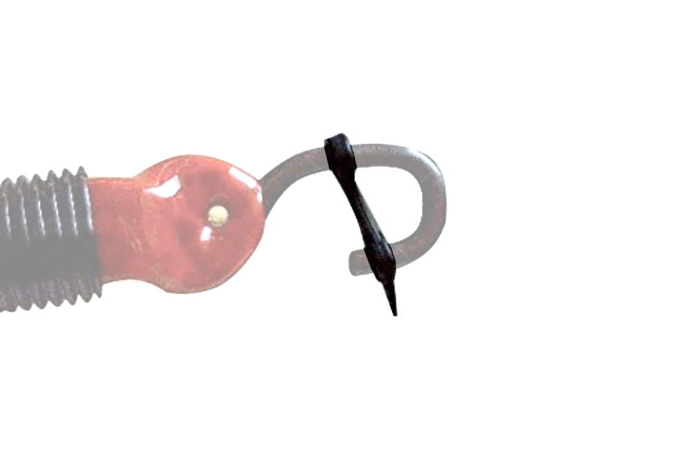 Snobunje Rubber 'S' Hook Safety Strap Keepers (4-pack) (1006)