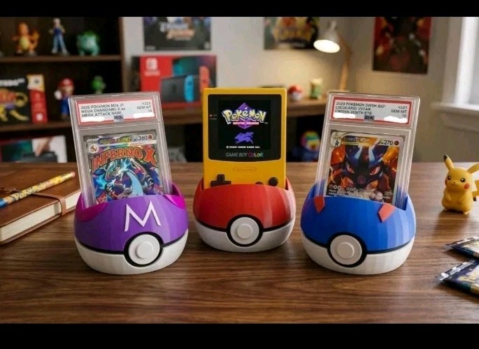 Pokeball Display Stand X30