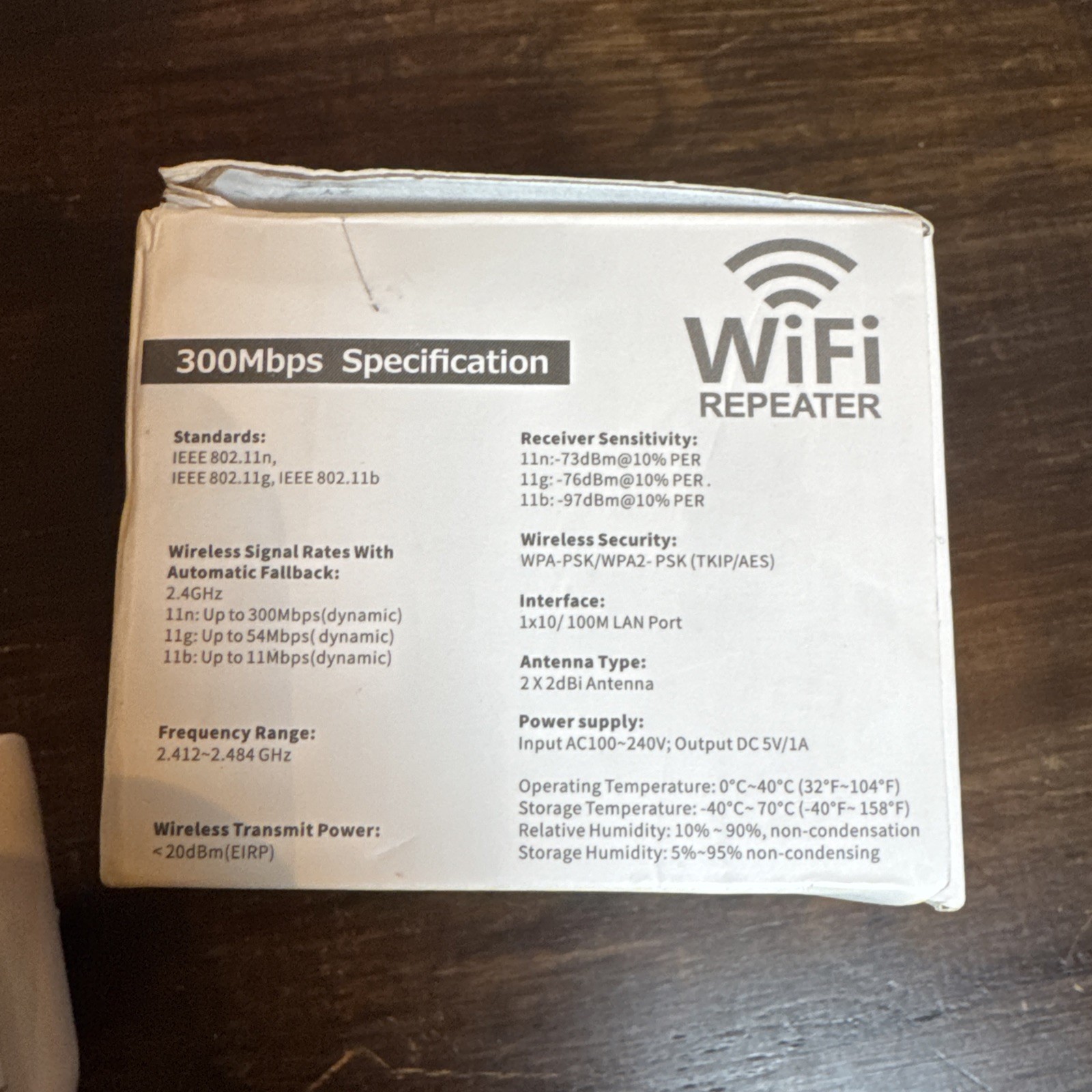 WiFi Boosters - 2 Total - 300Mbps - US Plug - Both Tested for Power