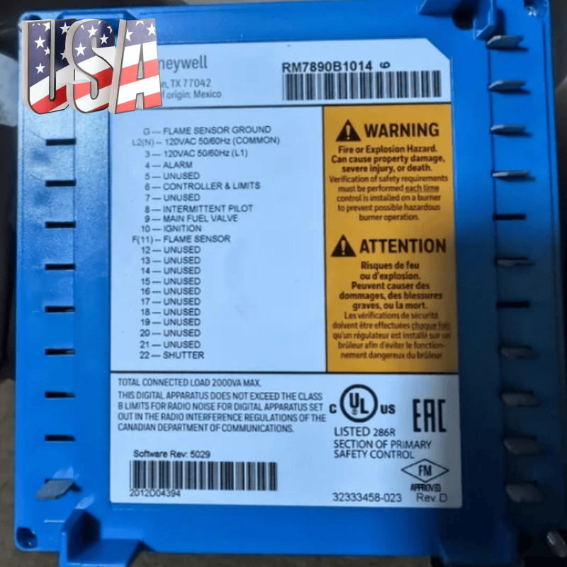 1PCS NEW Honeywell RM7890B1014 Burner Controller actuator