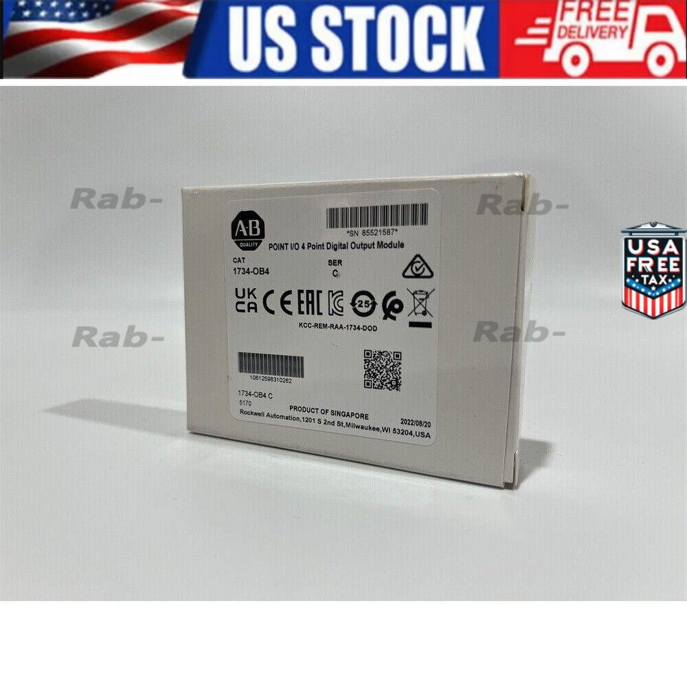 - Allen-Bradley 1734-OB4 POINT I/O 4Point Digital Output Module US Free Tax