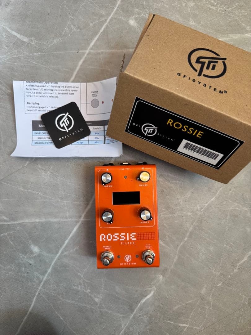 GFI System Rossie Filter Guitar Effects Pedal