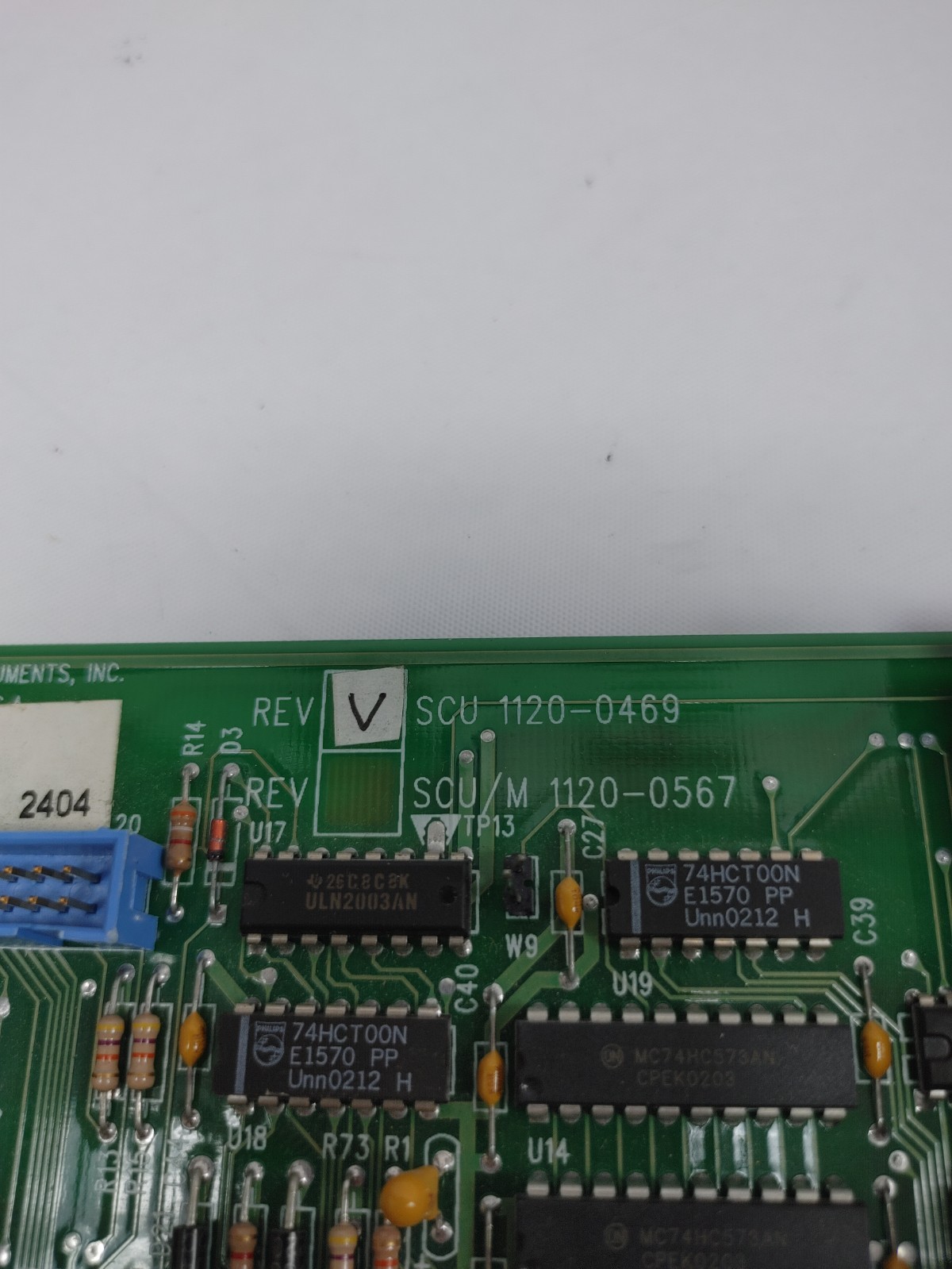 Fire Control Instruments 1120-0469 REV V 7200 Series System Control Unit