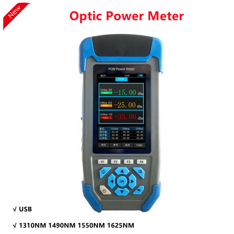 JW3330 PON Power Meter Fiber Optic Power Meter 1310NM 1490NM 1550NM 1625NM