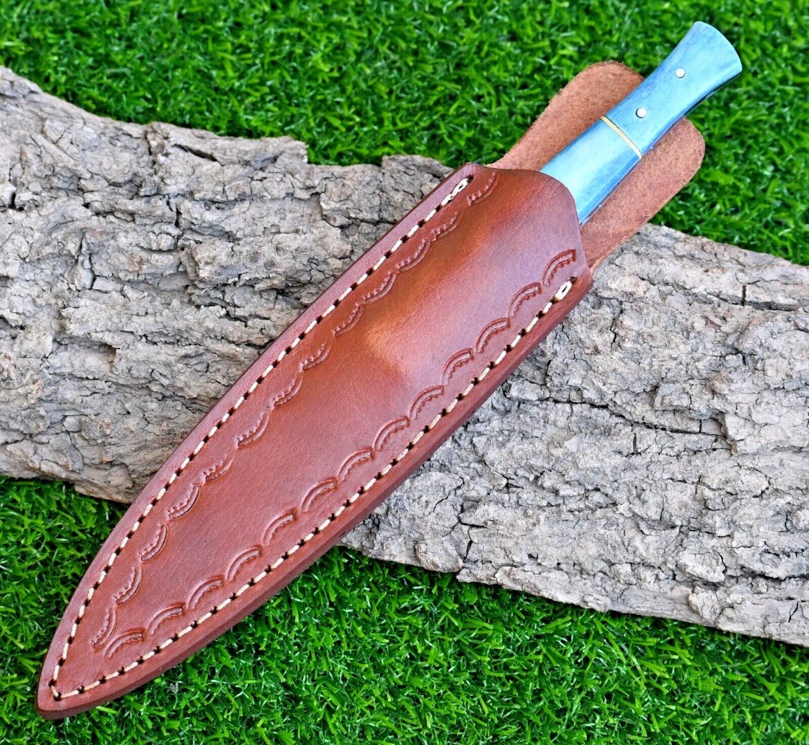 Best dagger Knife Damascus fixed blade boot knife Ideal DOUBLE-EDGE Throwing