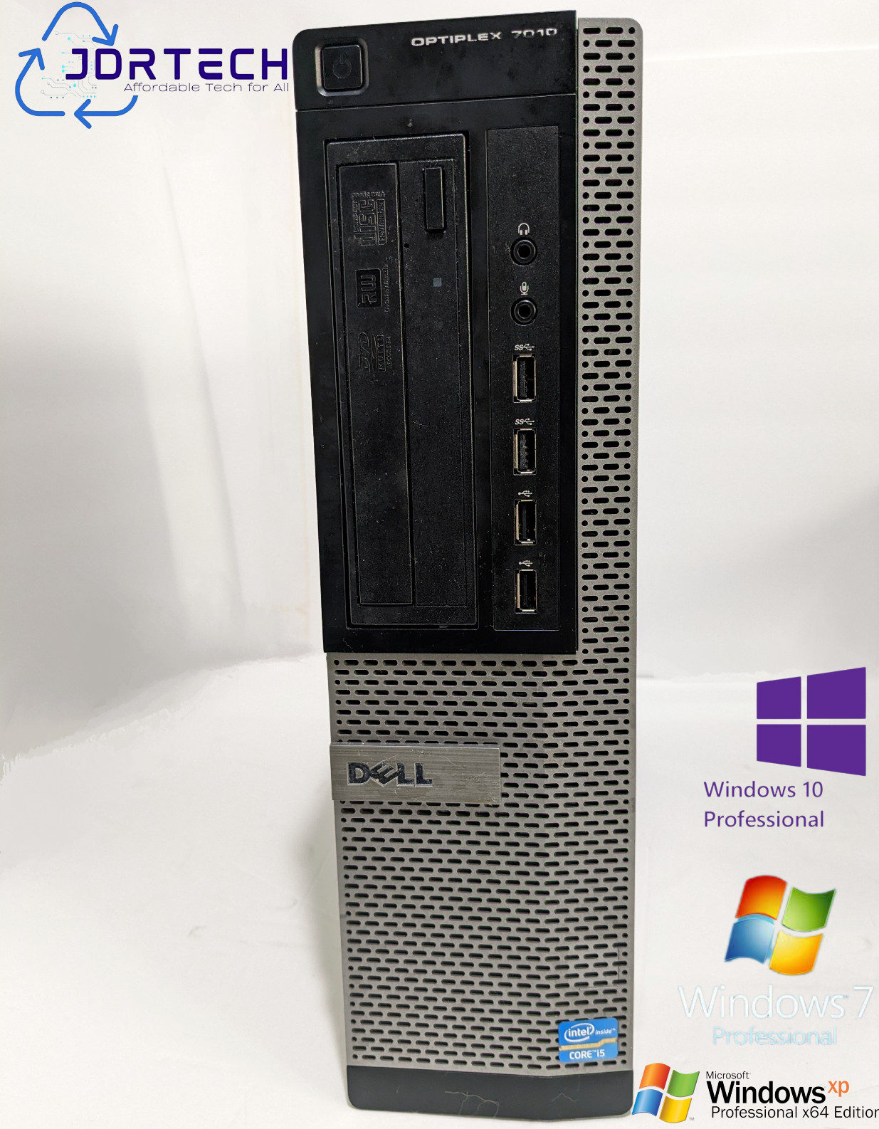 Customizable Retro Desktop Dell Optiplex 7010 DT Intel Core i3 SSD 8GB W10/W7/XP