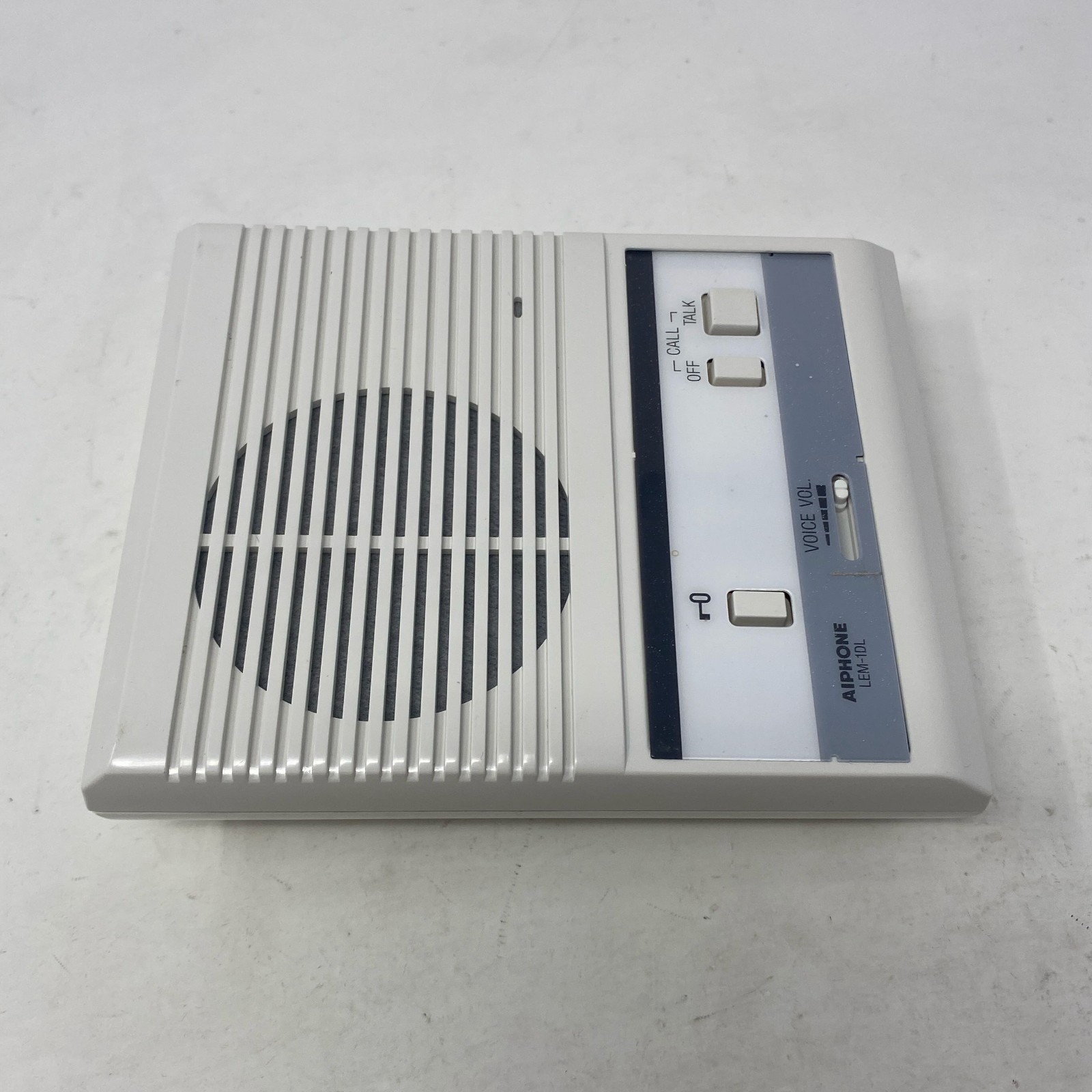 Aiphone LEM-1DL White Single-Call Master Intercom w/ Door Release