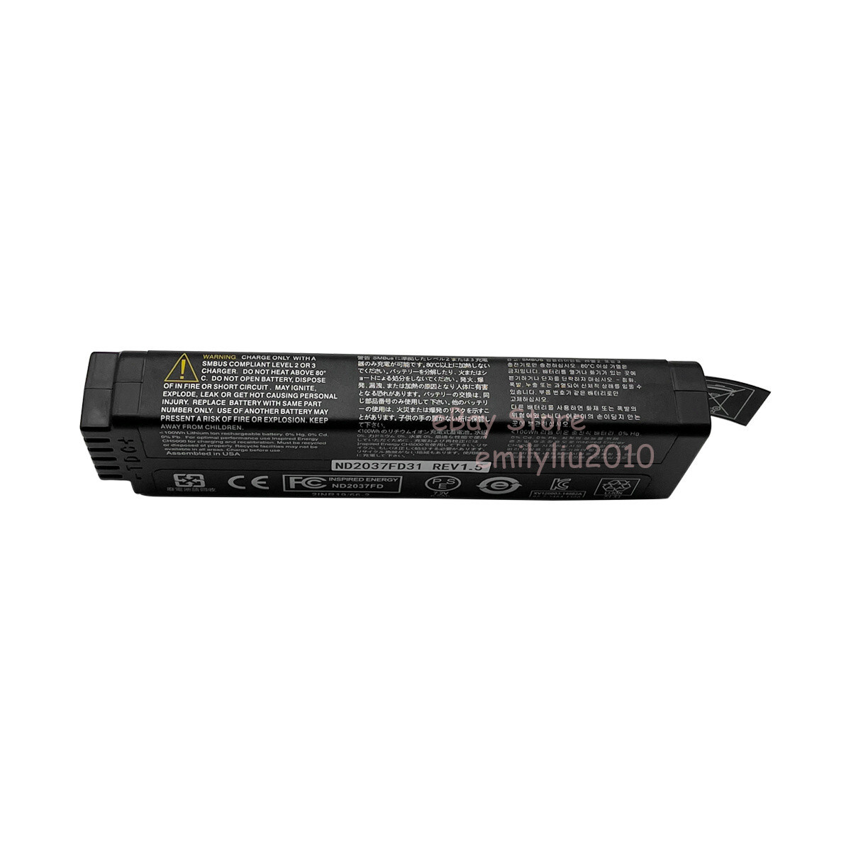 Battery ND2037FD For Hitachi Handheld Soil Metal Detector Element Spectrometer