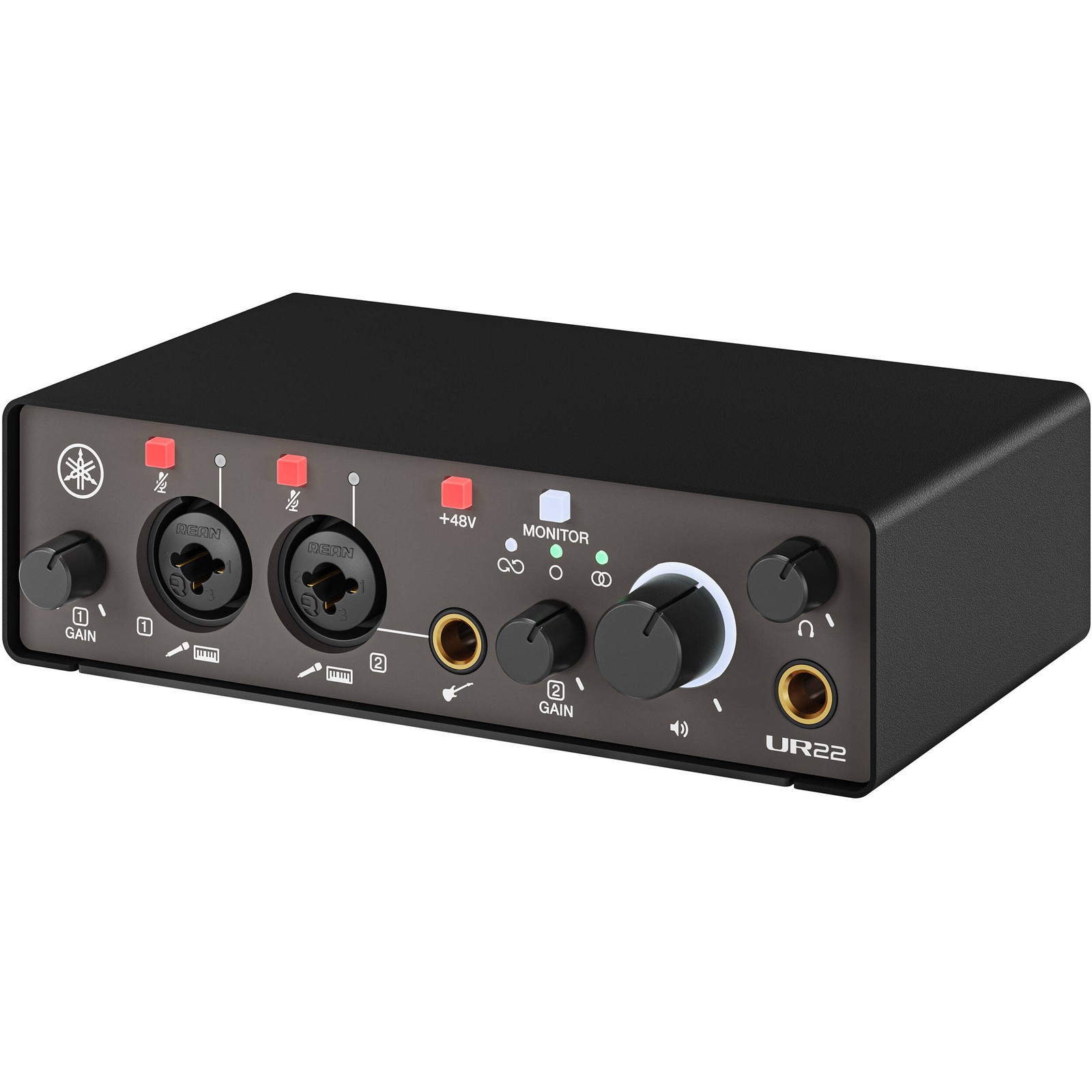 Yamaha UR22 MK3 2x2 USB-C Audio Interface, Black
