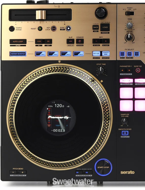 Pioneer DJ DDJ-REV7 2-deck Serato DJ Controller - Limited-edition Gold