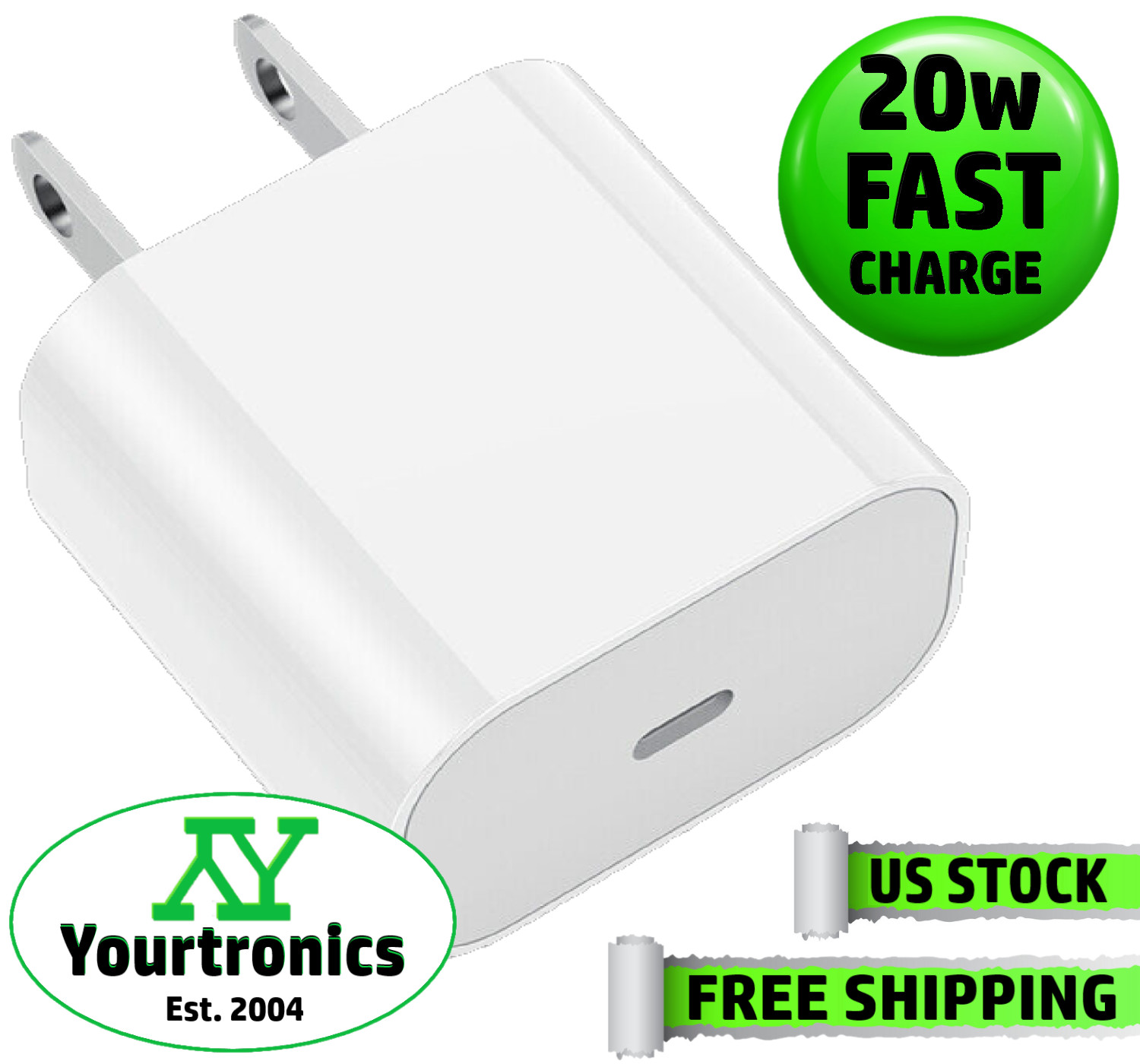 20w Fast Charger PD Type C Wall Charger For iPhone 14 13 12 11 X XS XR Wholesale