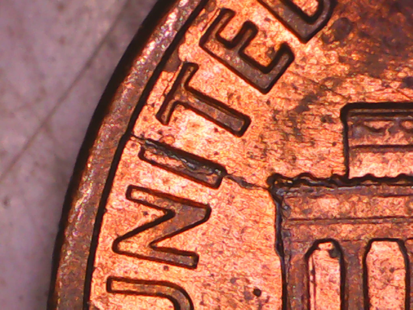 1988 P Lincoln Memorial Cent BN TWO ERRORS, DIE CRACK & DDR P-275