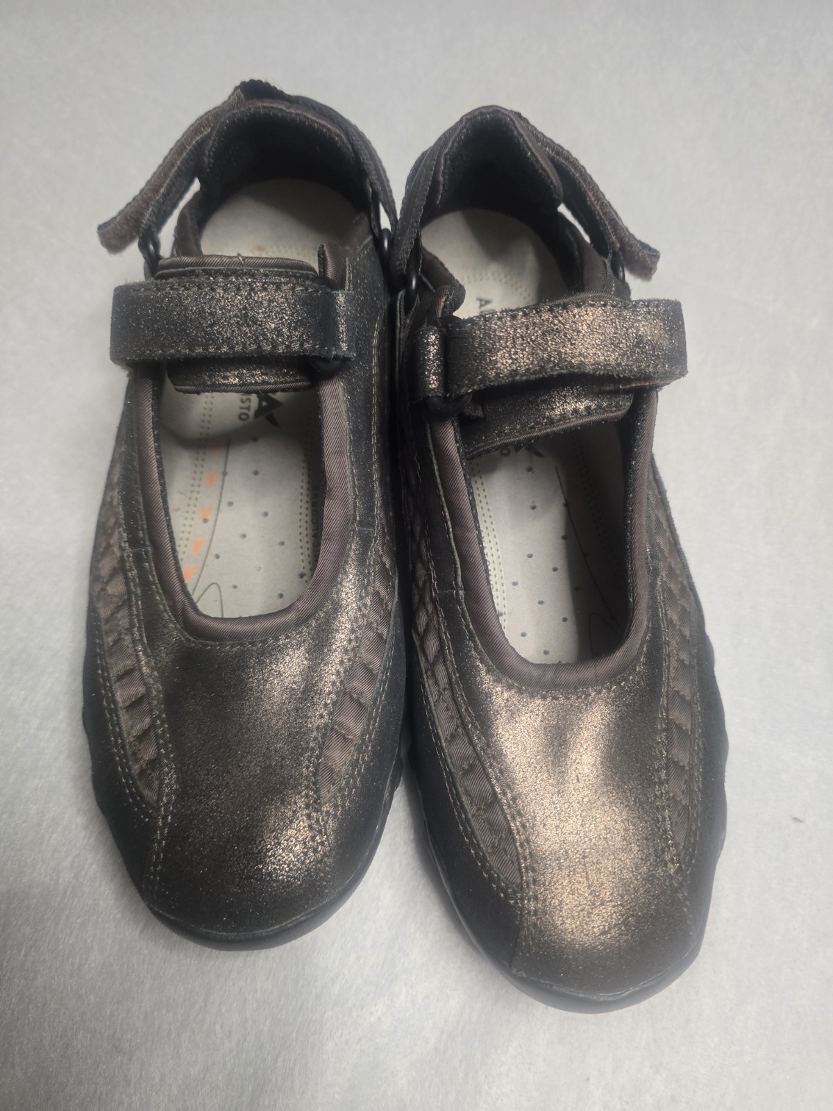 Allrounder Mephisto Niro Mary Jane Shoes Women’s 8.5 Metallic Comfort Walking