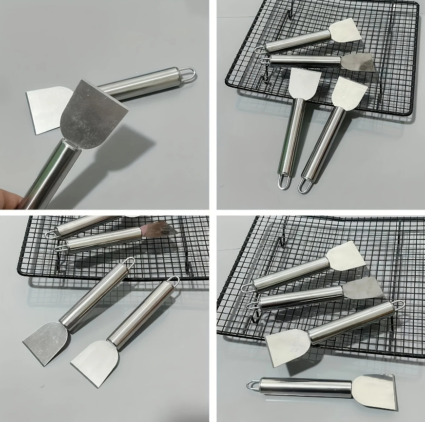 1pc Stainless Steel Versatile Cleaning Scraper Glue Remover Tool - NEW
