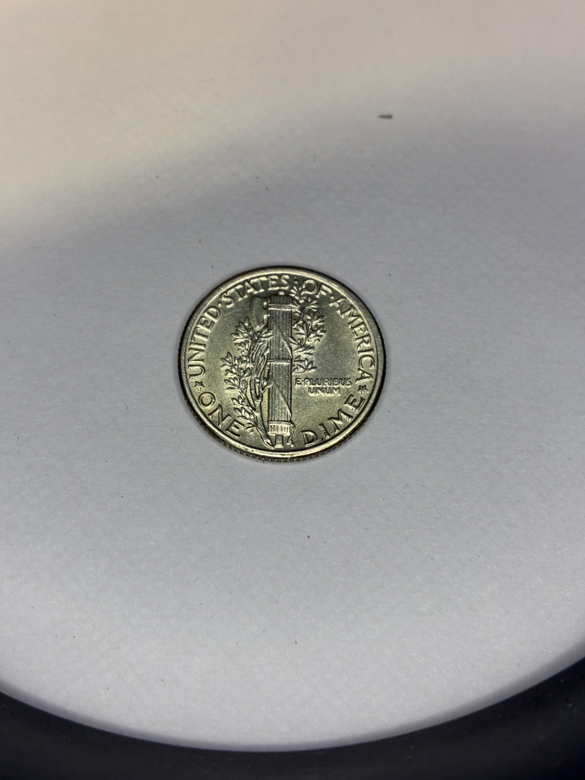 1927 Mercury Dime AU #391