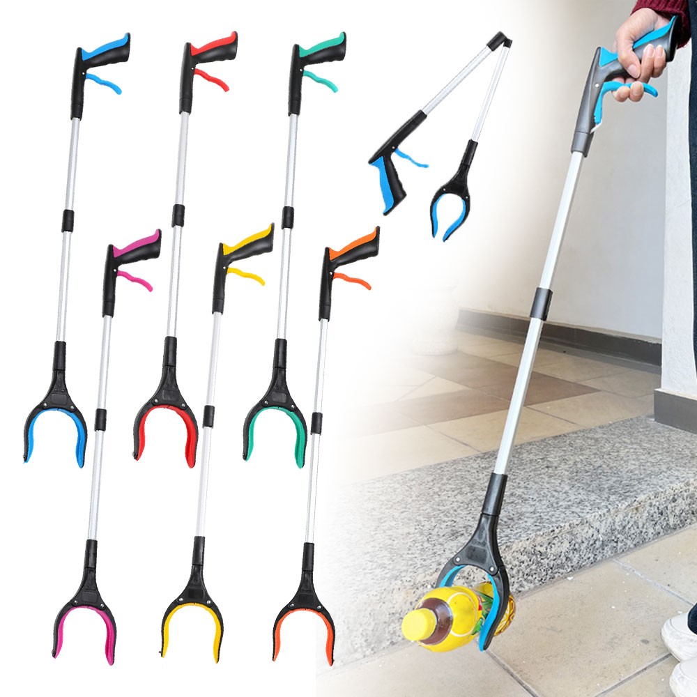 Heavy Duty Grabber Kit Industrial Pick Up Stick Hand Grip Reach Trash Reacher JQ