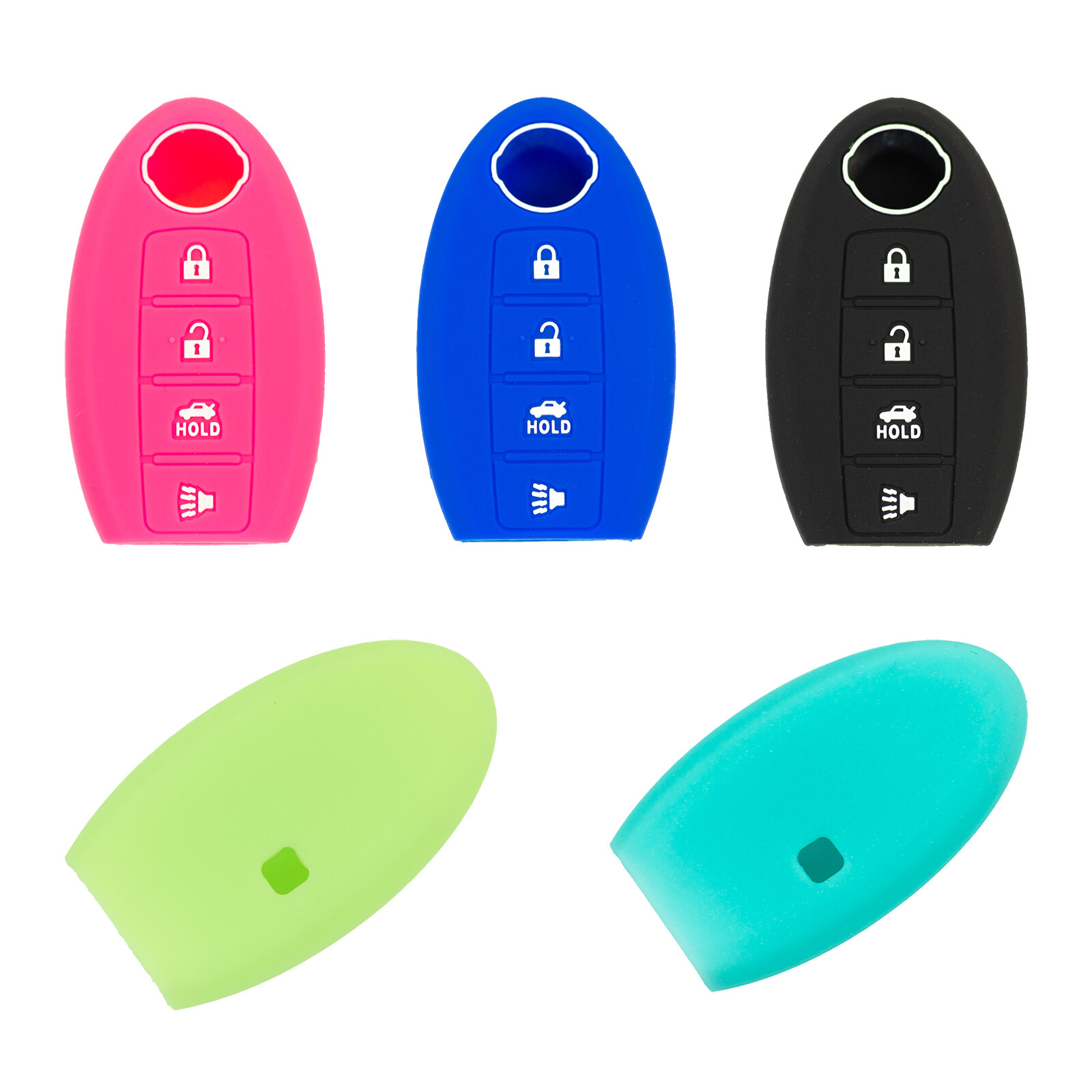 2013 -  2023 Fits Nissan Pathfinder Remote Key Chain Solid Cover