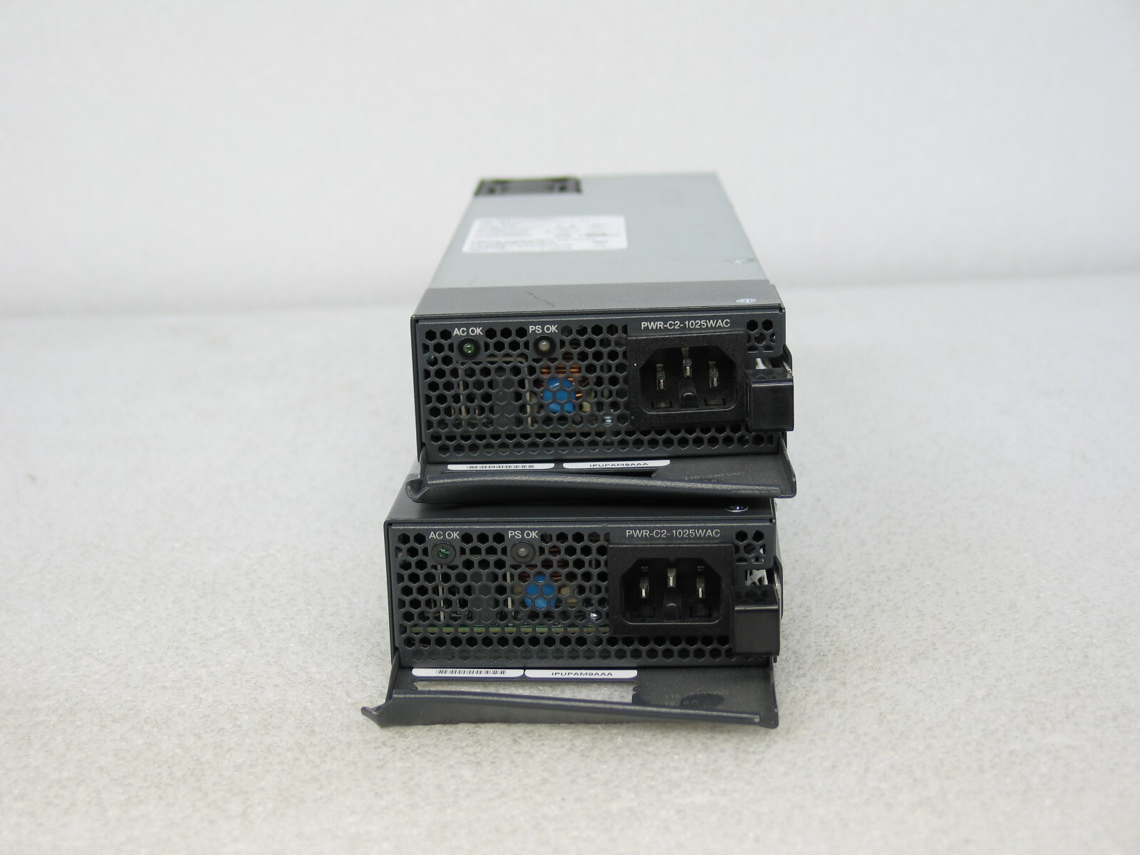 *LOT OF 2* Cisco PWR-C2-1025WAC 1025W AC Power Supplies 3650 & 2960XR - TESTED