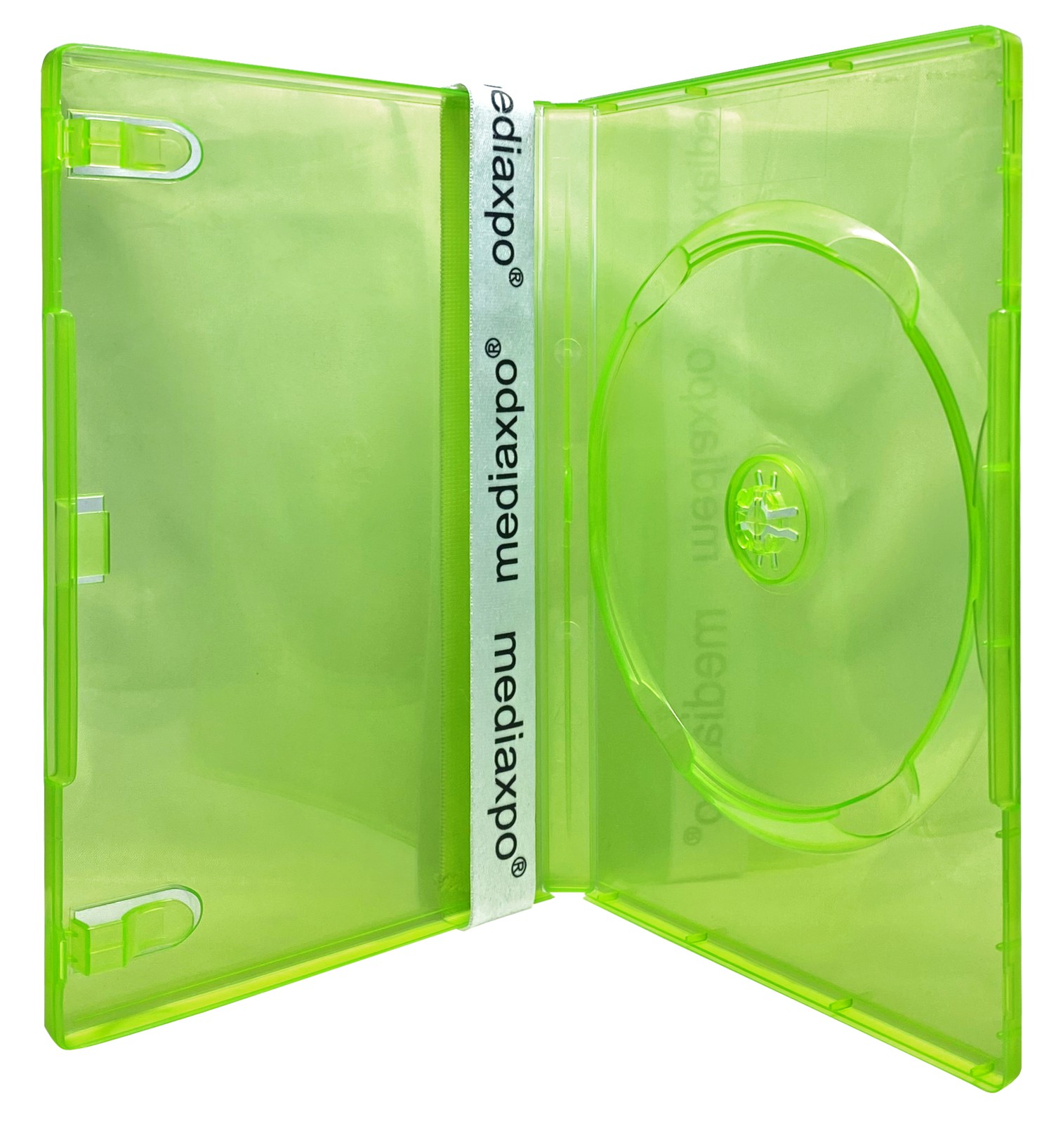 Replacement Cases compatible with Clear Neon Green Xbox 360 14mm