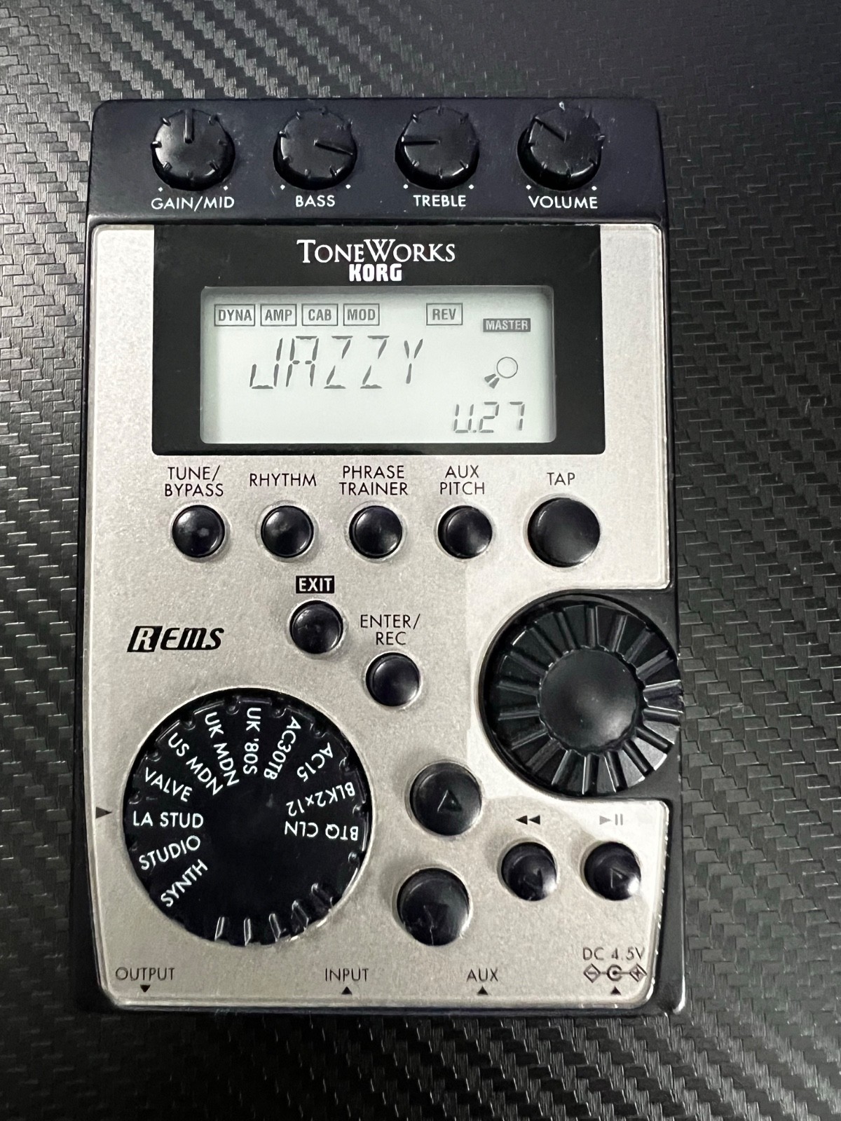 Korg ToneWorks Pandora PX4D Guitar Bass Multi Effects Processor Tested Working
