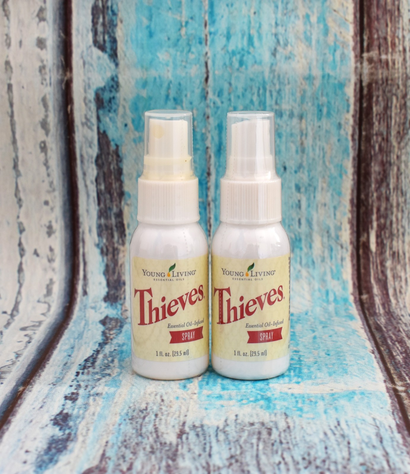 PACK OF 2 Young Living Thieves Spray 1 oz - Essential Oils NEW