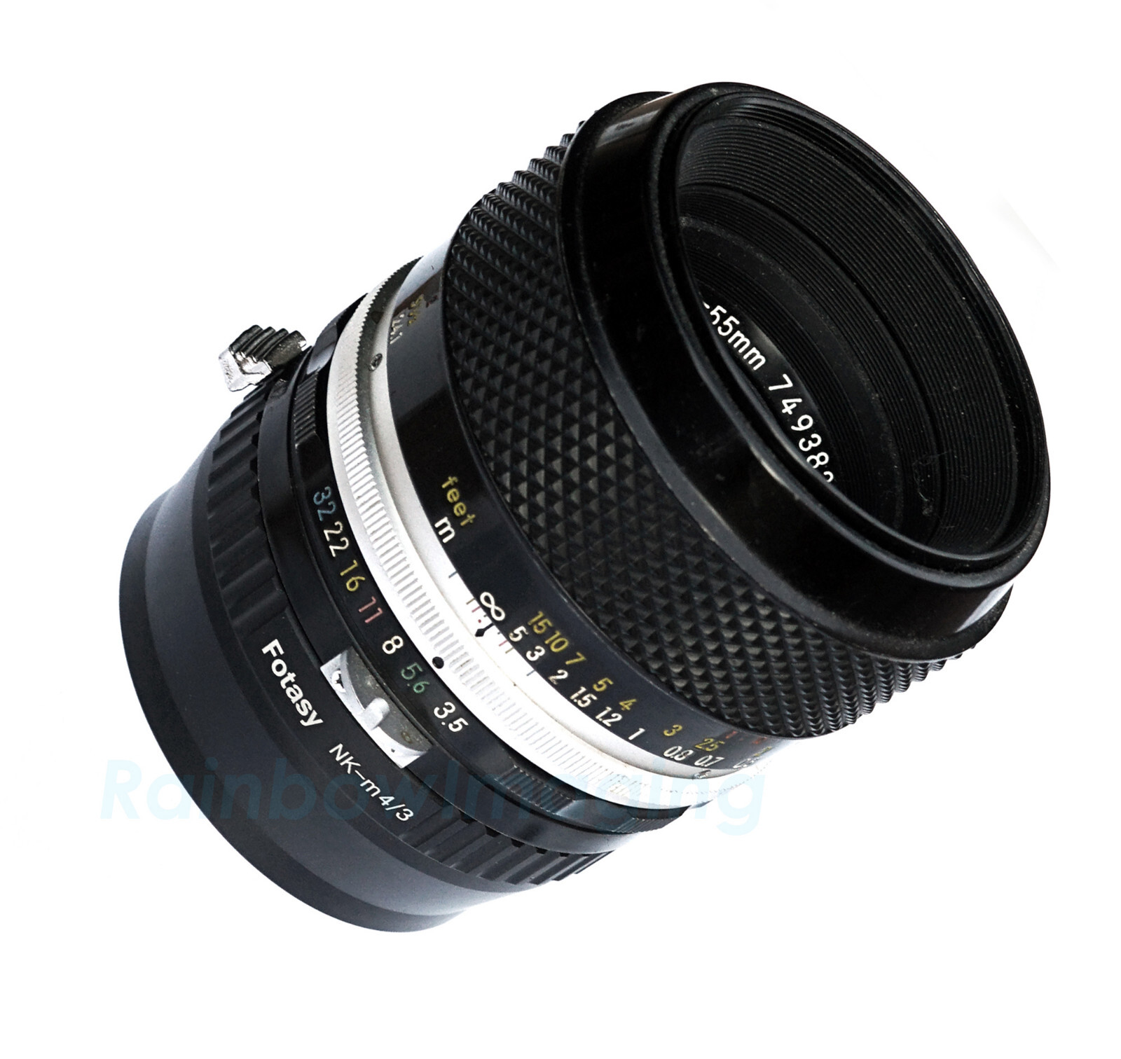 Nikon F lens to Micro 4/3 Adapter Mount Olympus E-M10 E-PM2 E-PM1 E-M5 Mark II