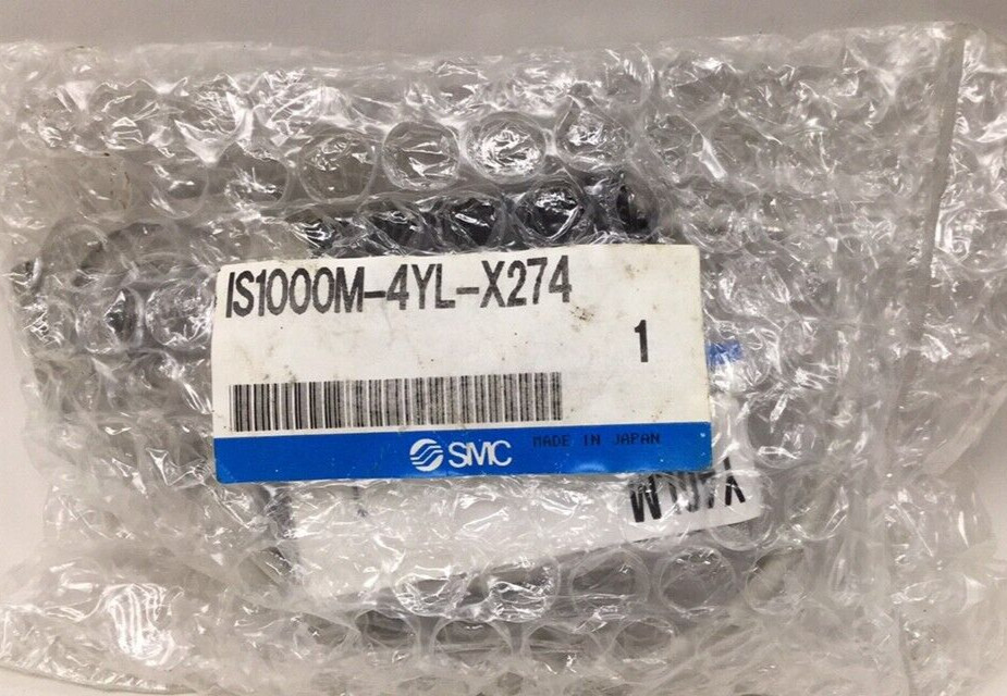 SMC IS1000M-4YL-X274 Pressure Switch Assy With Y40LM Bracket Kit IS1000M4YLX274