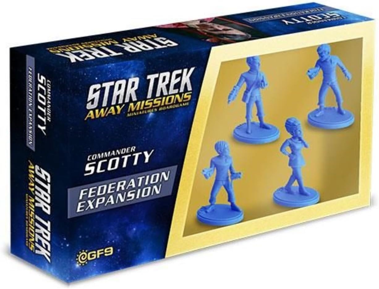 Star Trek: Away Missions - Federation - Scotty, Sulu, Uhura, Leslie