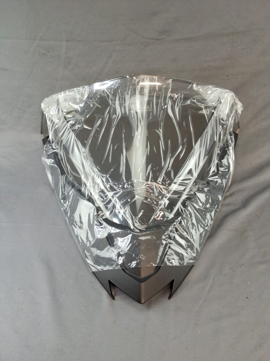 Ski-Doo REX XP Windshield,  Ultra-low, Smoke, Fixed, 517305455