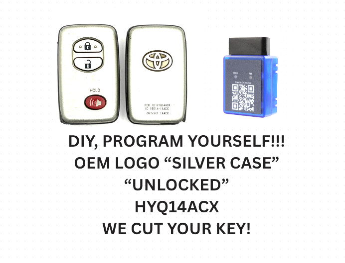Oem Virgin Factory 2010-2019 Toyota 4Runner Remote Keyless Smart Key HYQ14ACX