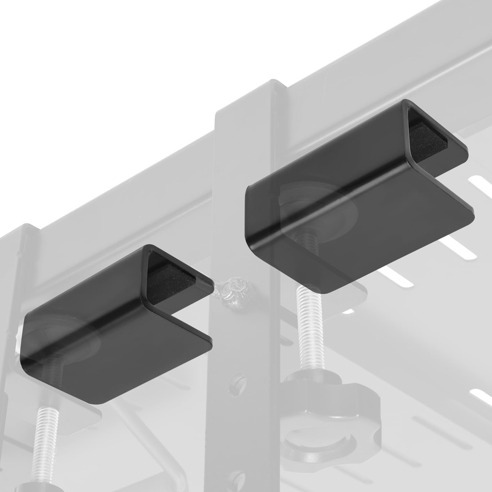 Liquid Stands 2 Magnetic Steel Blocks U-Shaped Black