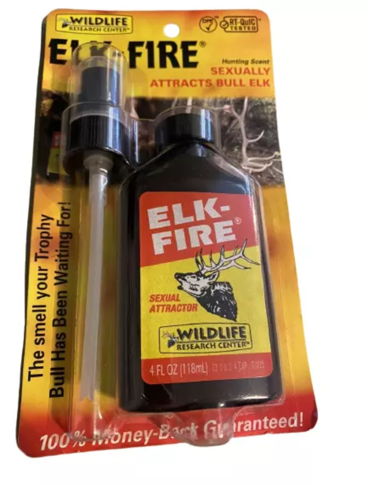 ELK-FIRE® Hunting Scent Attract Bull Wildlife Research Center™ 4 FL OZ EXP 03/26