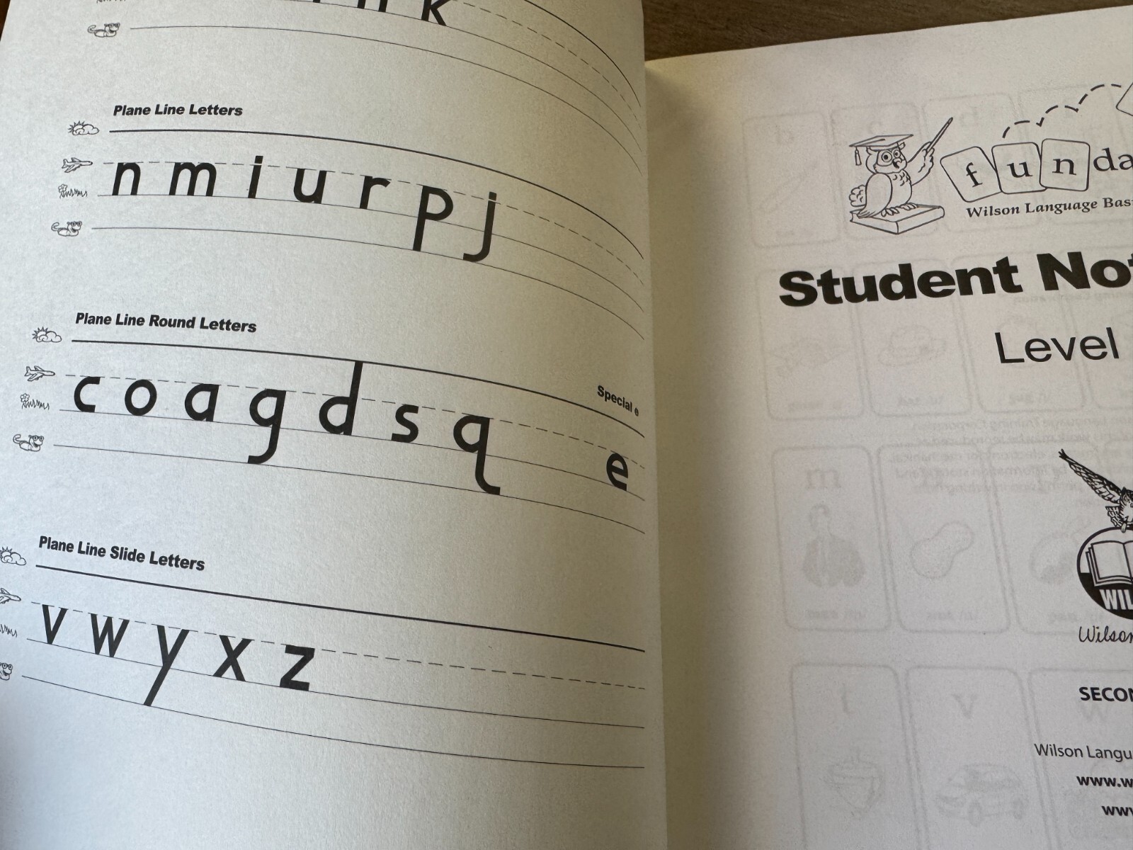 Fundations Student Notebook Level 1 - Paperback By Wilson Basic