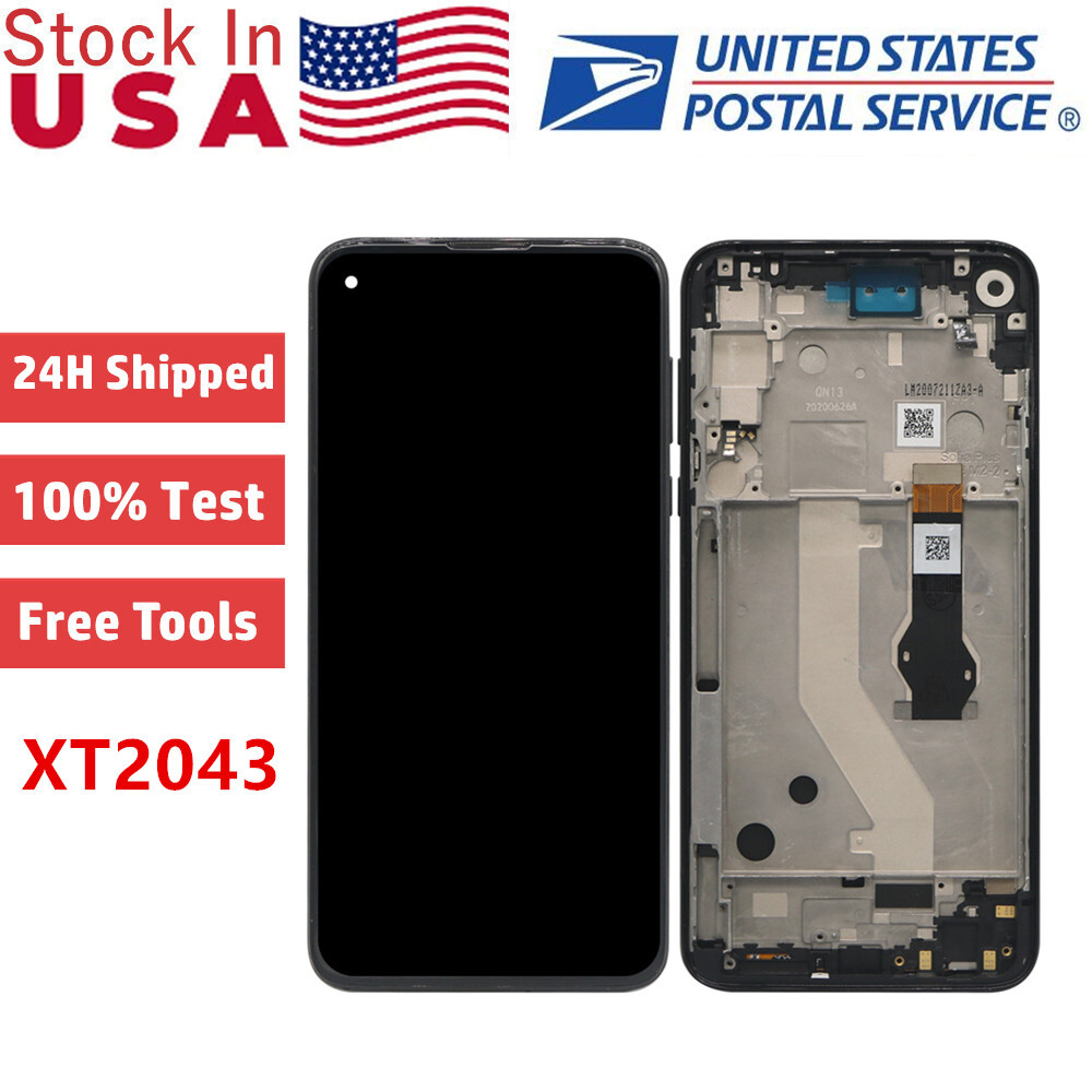 Replace For Motorola Moto G Stylus 2020 XT2043-4 LCD Display Touch Screen +Frame