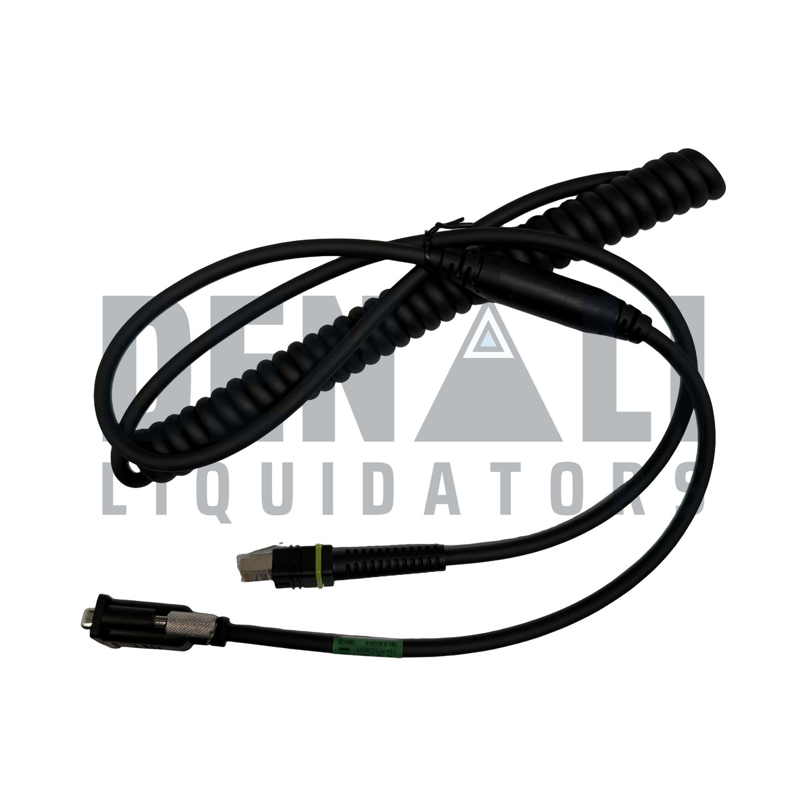 Zebra CBA-RF3-C09ZAR RS232 DB9 Serial Cable 9ft Coiled DS3608 DS3678