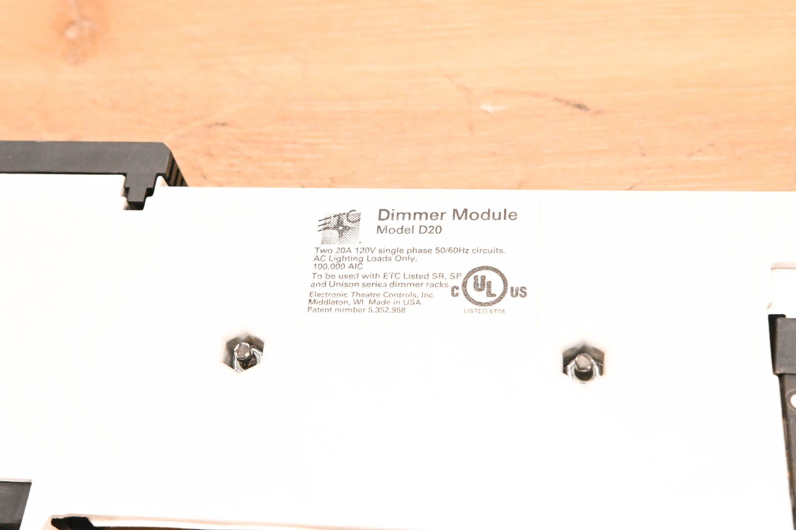 ETC D20 Dual 20A Dimmer Module (PAIR) CG010E2