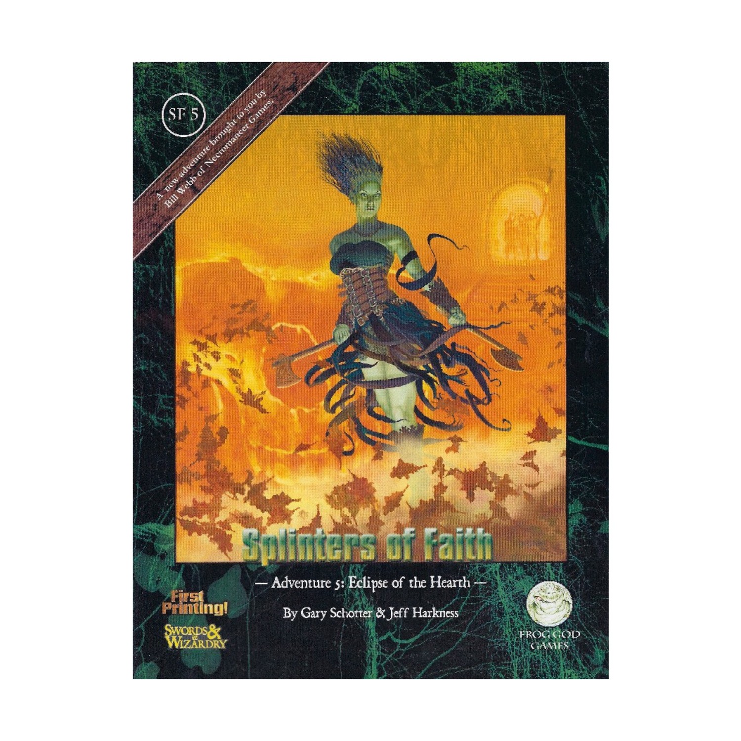 Frog God Swords & Wiz  Splinters of Faith #5 - Eclipse of the Hearth (Swor VG+