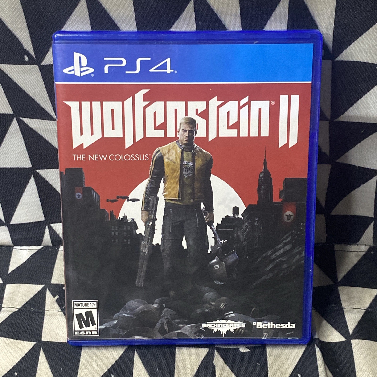 Wolfenstein II: The New Colossus (Sony PlayStation 4 PS4, 2017) PS4 (Case Only)