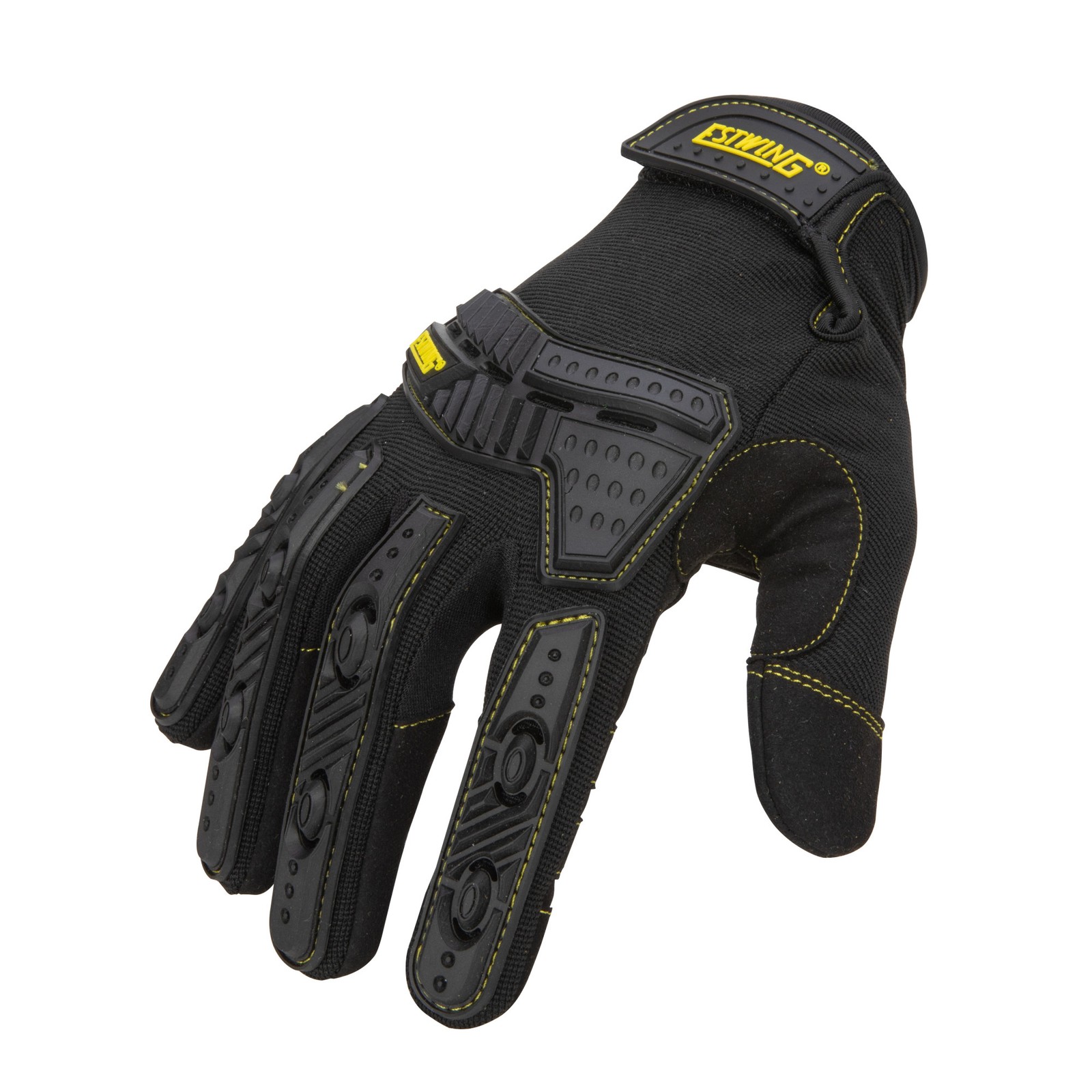 Estwing Impact Breaker Work Gloves in Black, EWIMPBR05