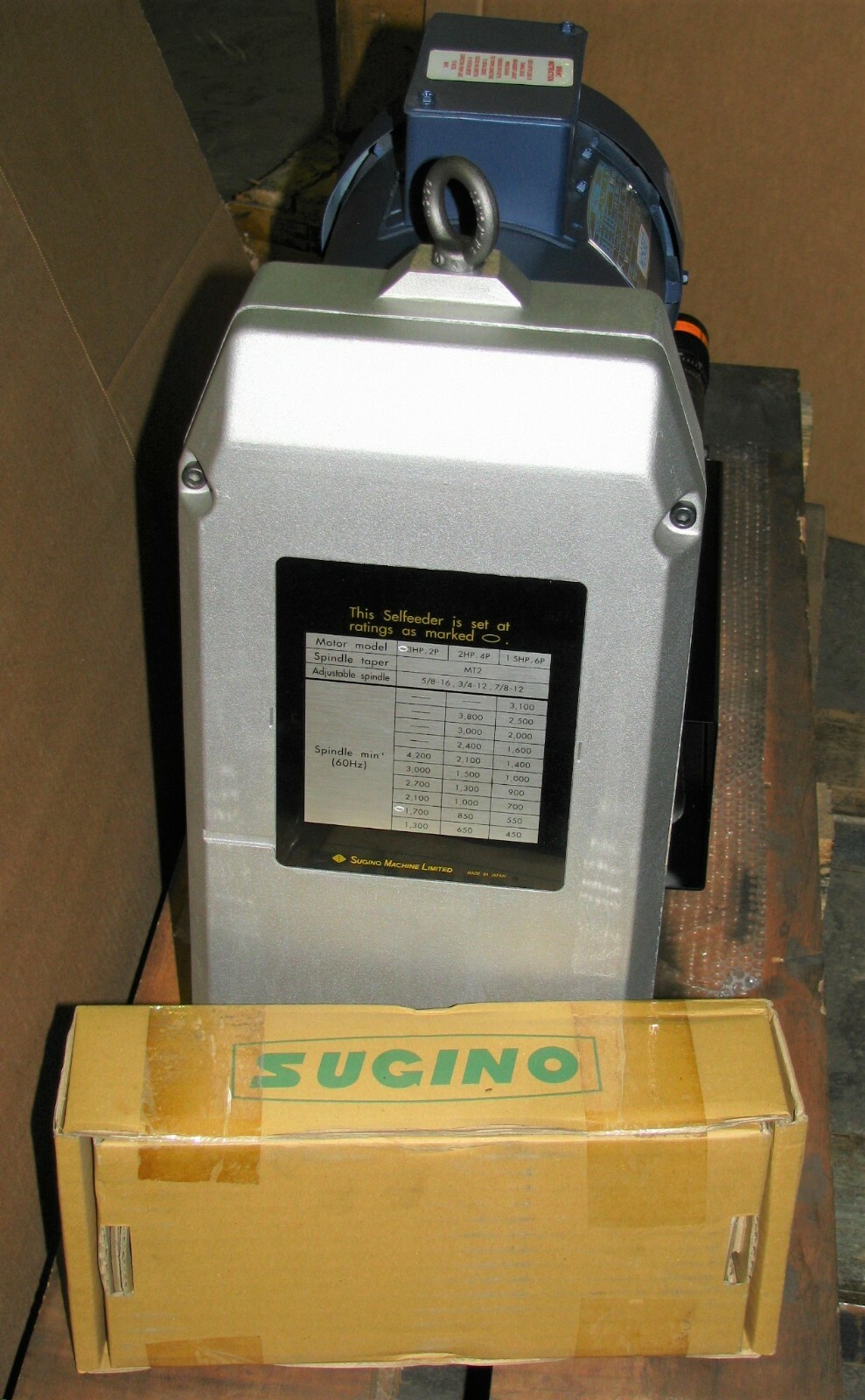 New Sugino ES6-22414UC Selfeeder Drill