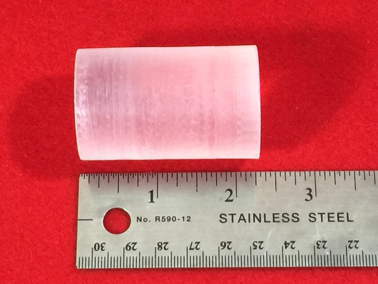 Bicron BC412 Round Scintillator Plastic for Photomultiplier detector 1"X2.25"